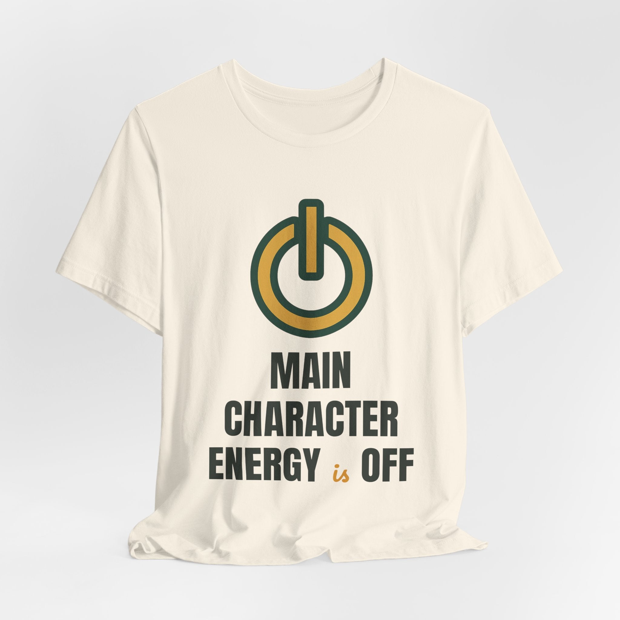 Main character energy is off