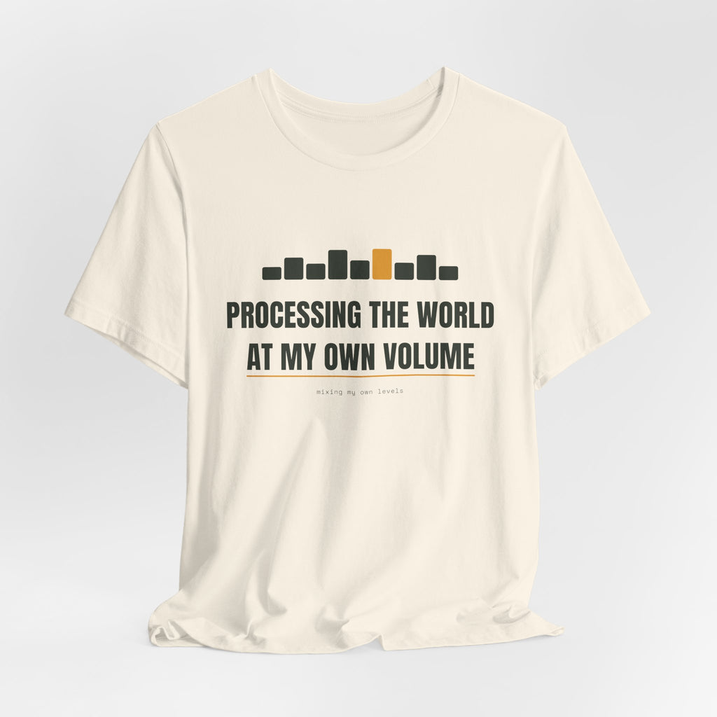 Processing the world at my own volume