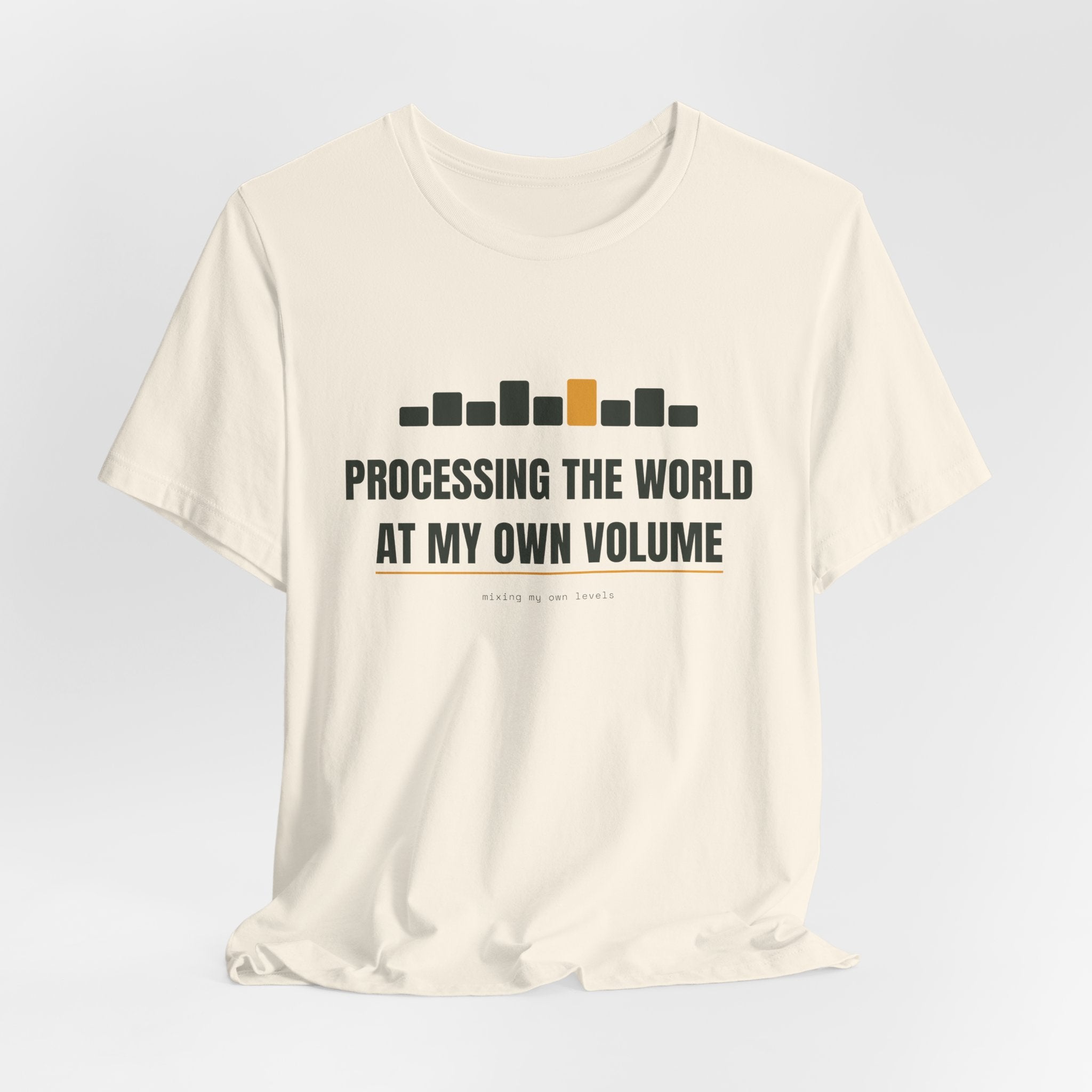 Processing the world at my own volume
