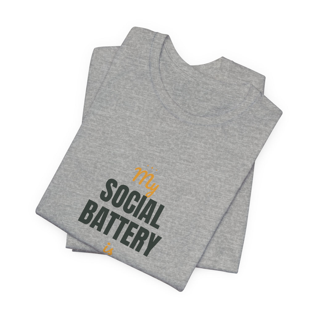 My social battery is currently charging