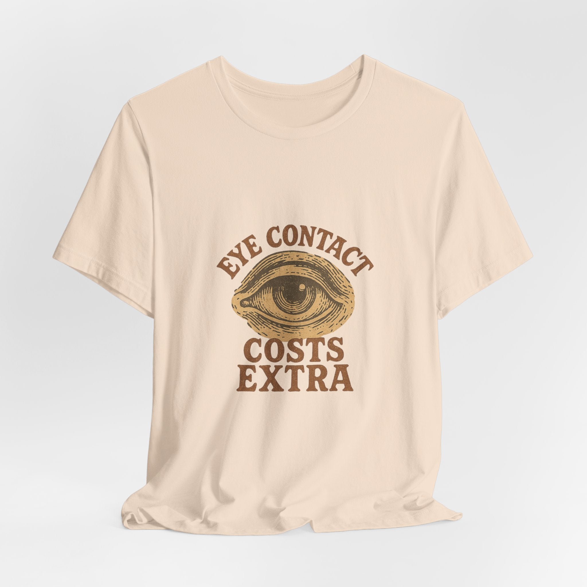 Eye contact costs extra