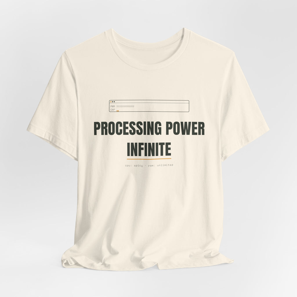 Processing Power: Infinite