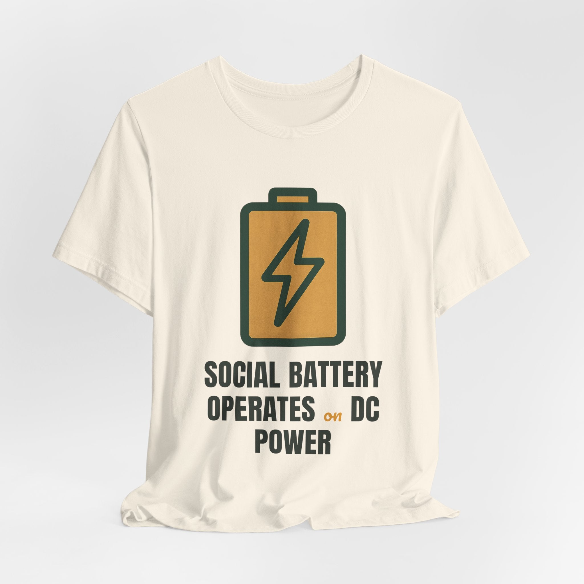 social battery operates on dc power