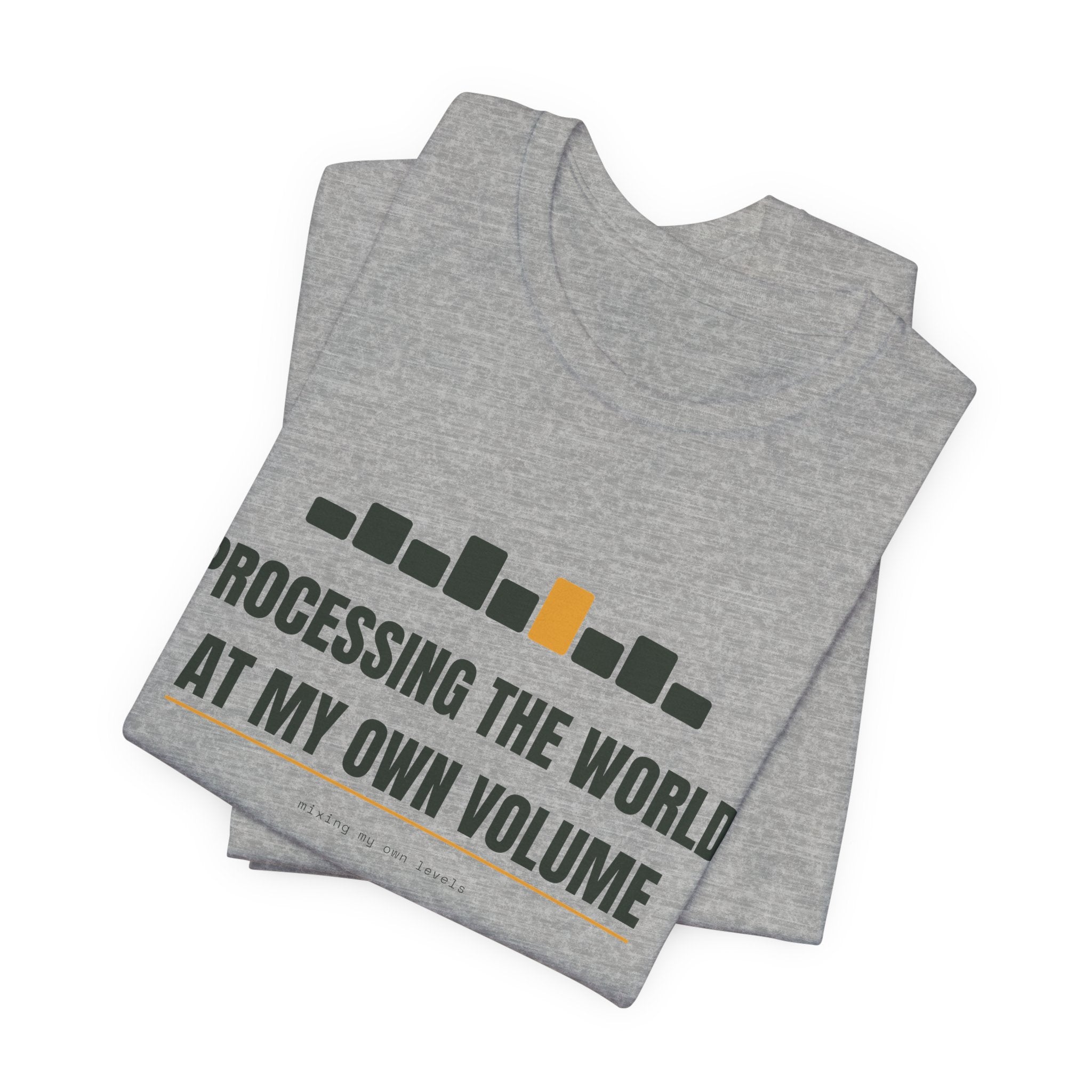 Processing the world at my own volume