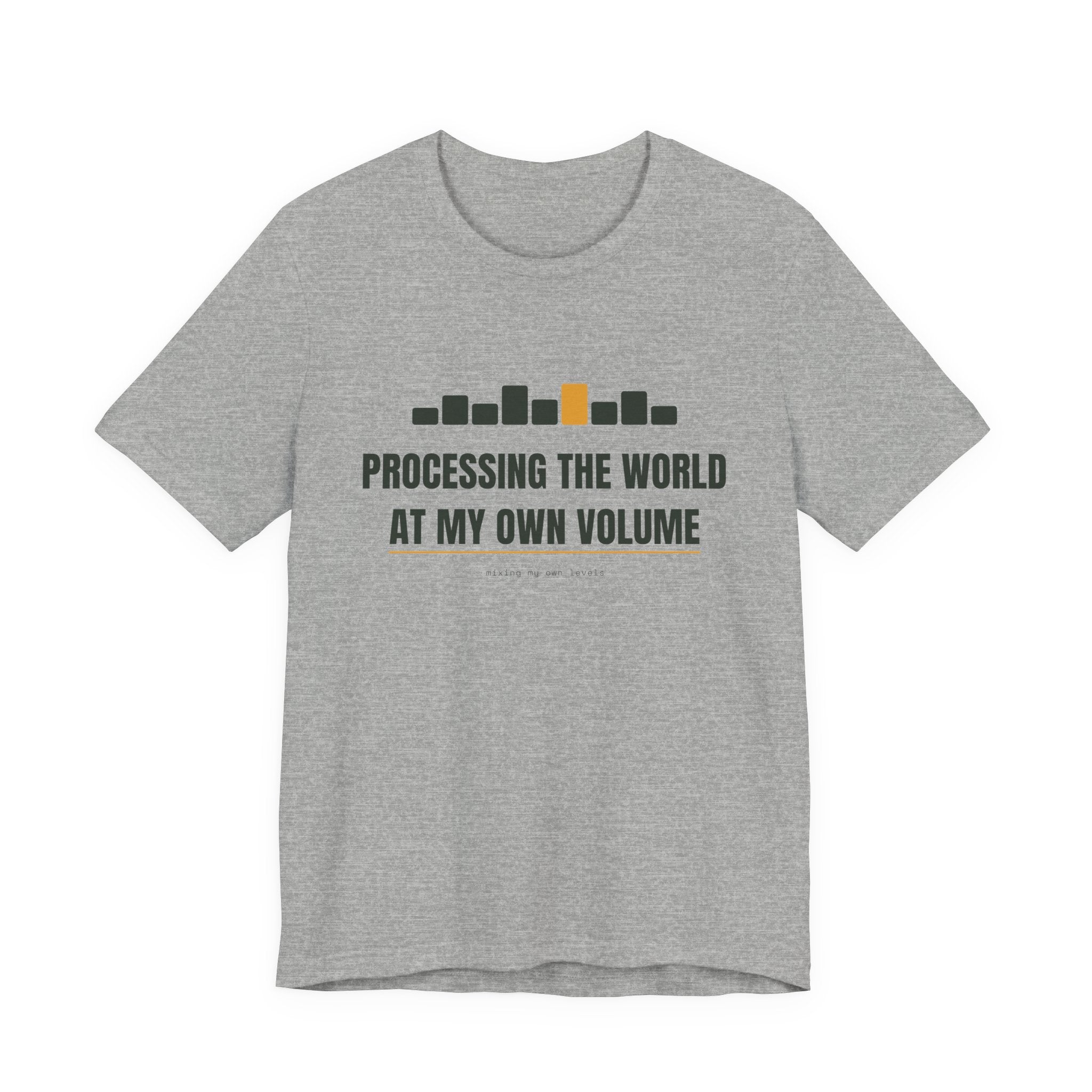 Processing the world at my own volume