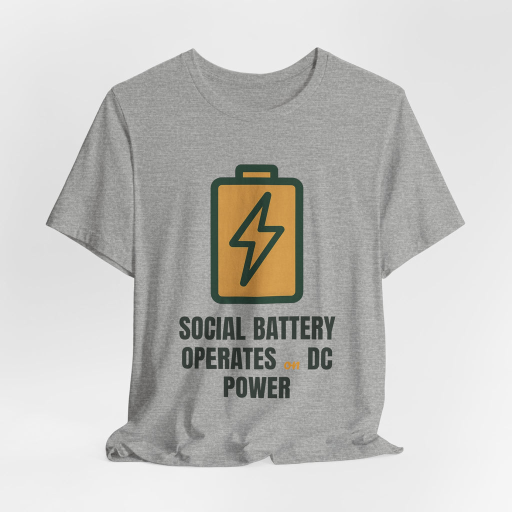 social battery operates on dc power