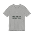 Brain won't stop. Body won't start.