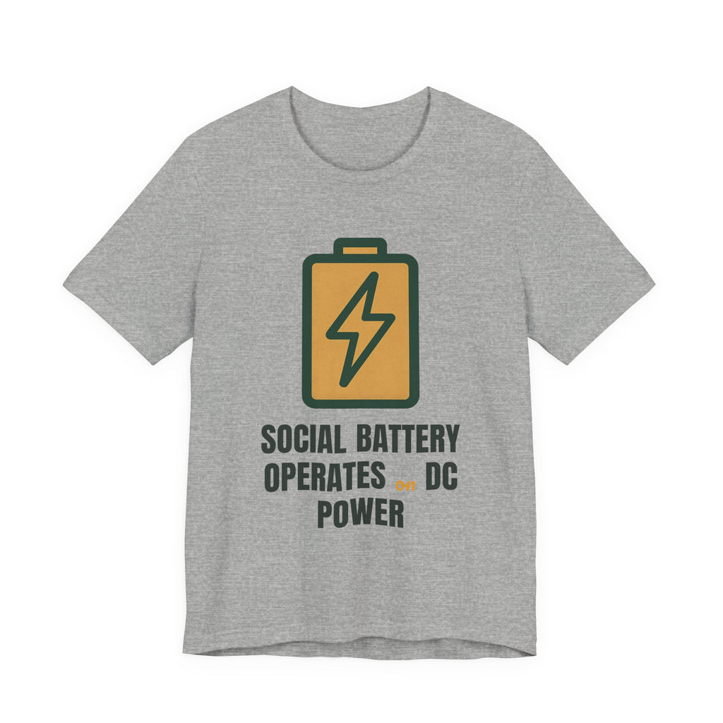 social battery operates on dc power