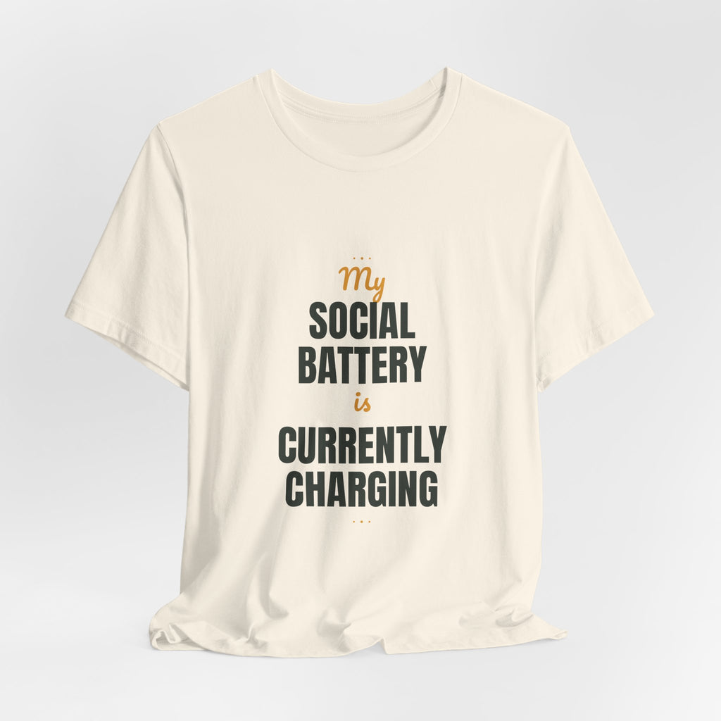 My social battery is currently charging