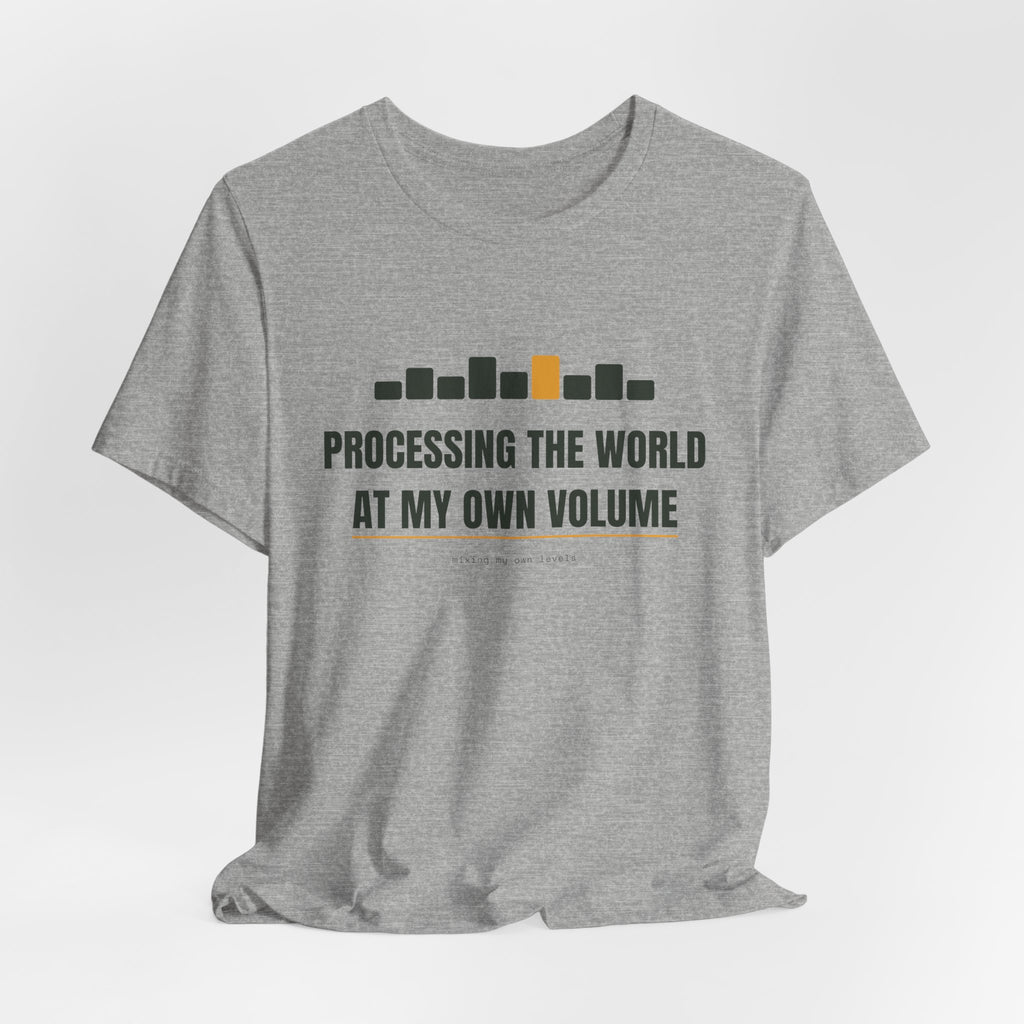 Processing the world at my own volume