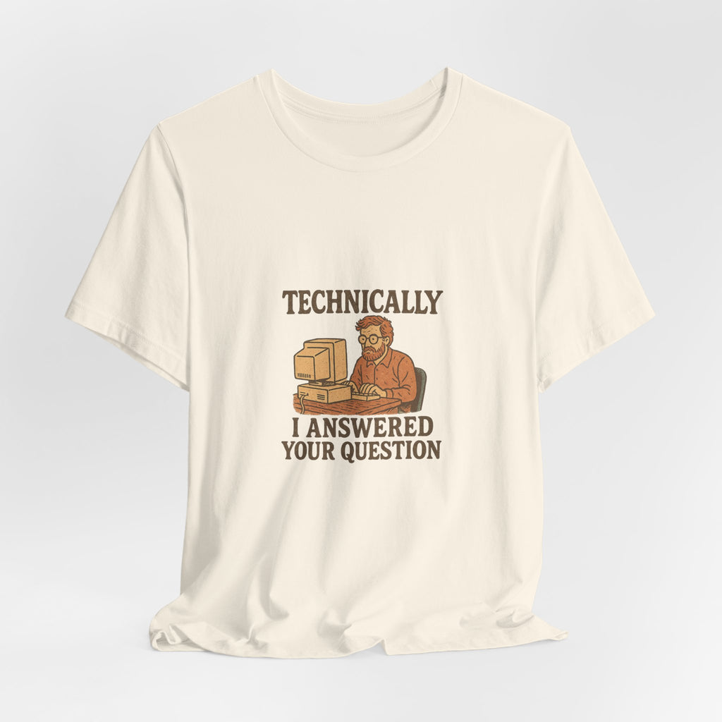 Technically I answered your question