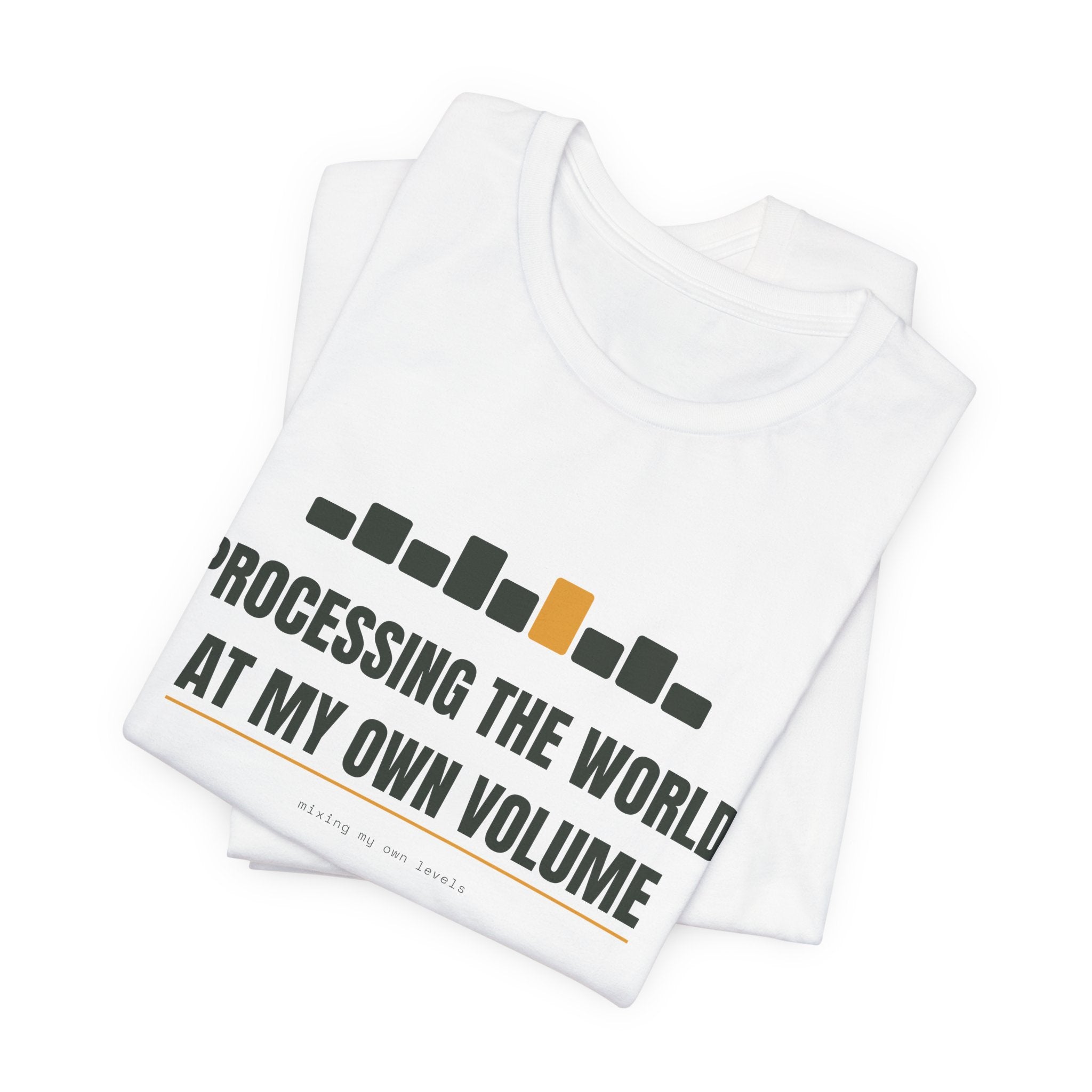 Processing the world at my own volume